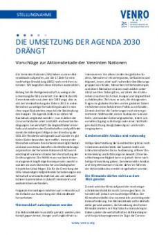 VENRO_Stellungnahme_SDGs-Corona