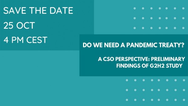 Event pandemic treaty