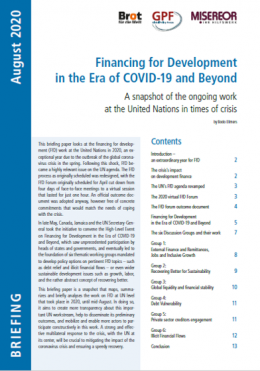 Cover Finance for Development Covid19
