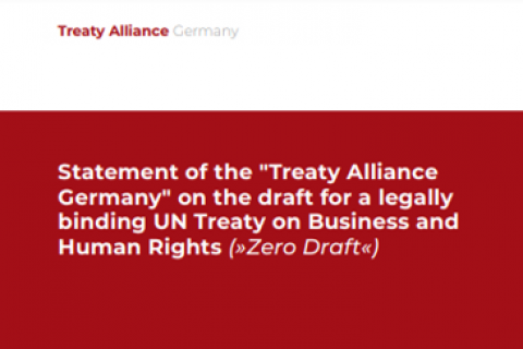 Cover statement zero draft