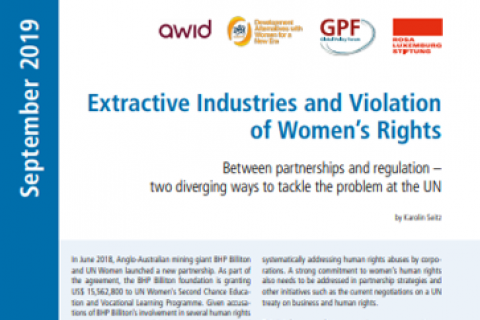 Cover Extractive Industries_Violation of Women's Rights
